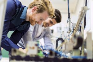 Engineers in Test Lab