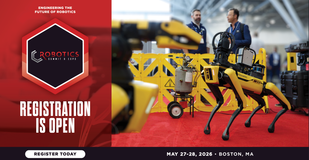 graphic of the Robotics Summit and Expo 2026