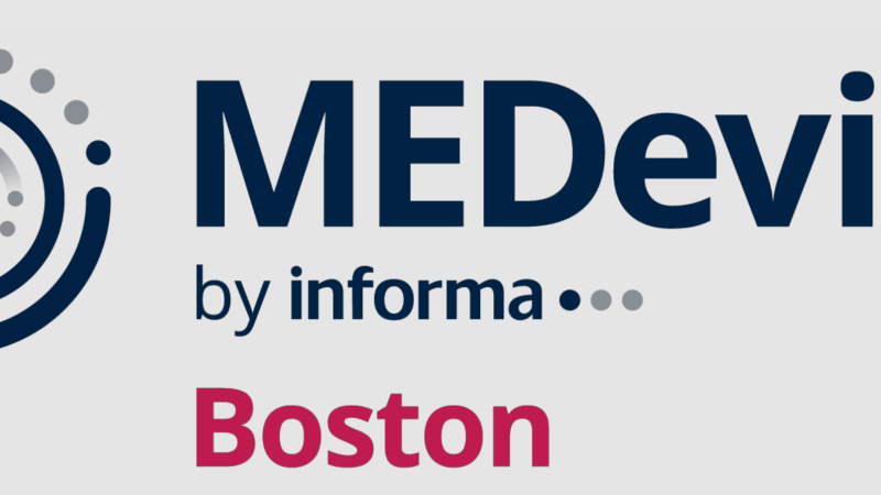 Graphic of the MEDevice Boston 2026 logo