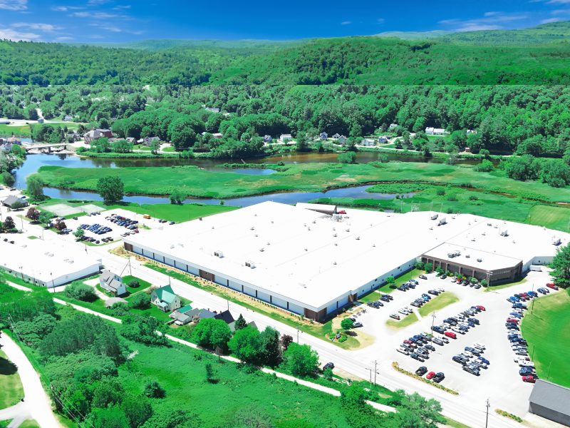 Aerial view of New England Wire Technologies facilities 2026